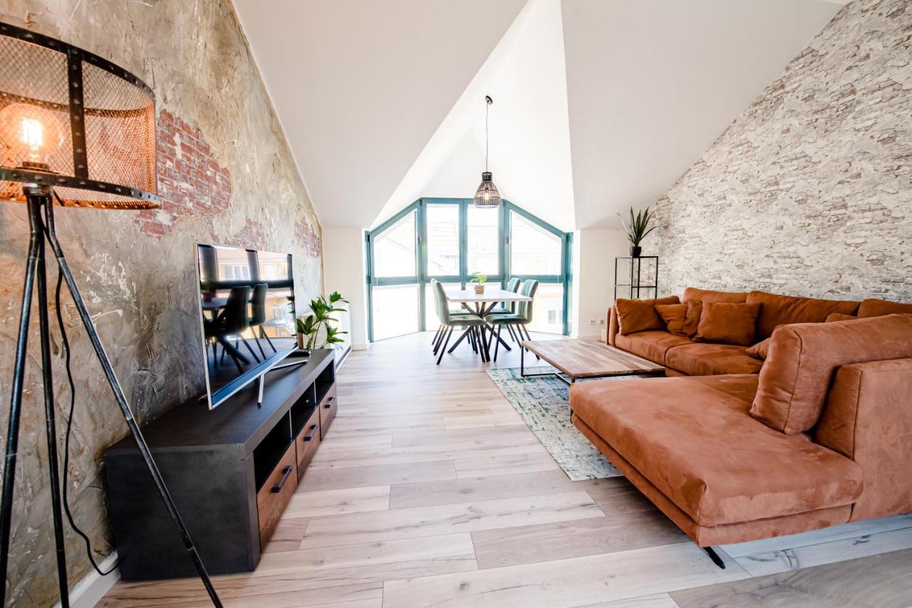 Industrie Stil Apartment Unweit Vom See Losheim Ngoại thất bức ảnh