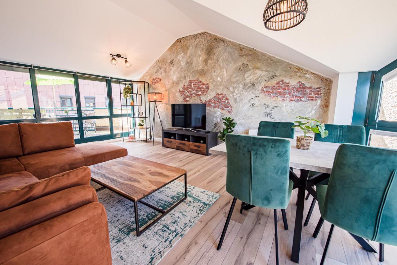 Industrie Stil Apartment Unweit Vom See Losheim Ngoại thất bức ảnh
