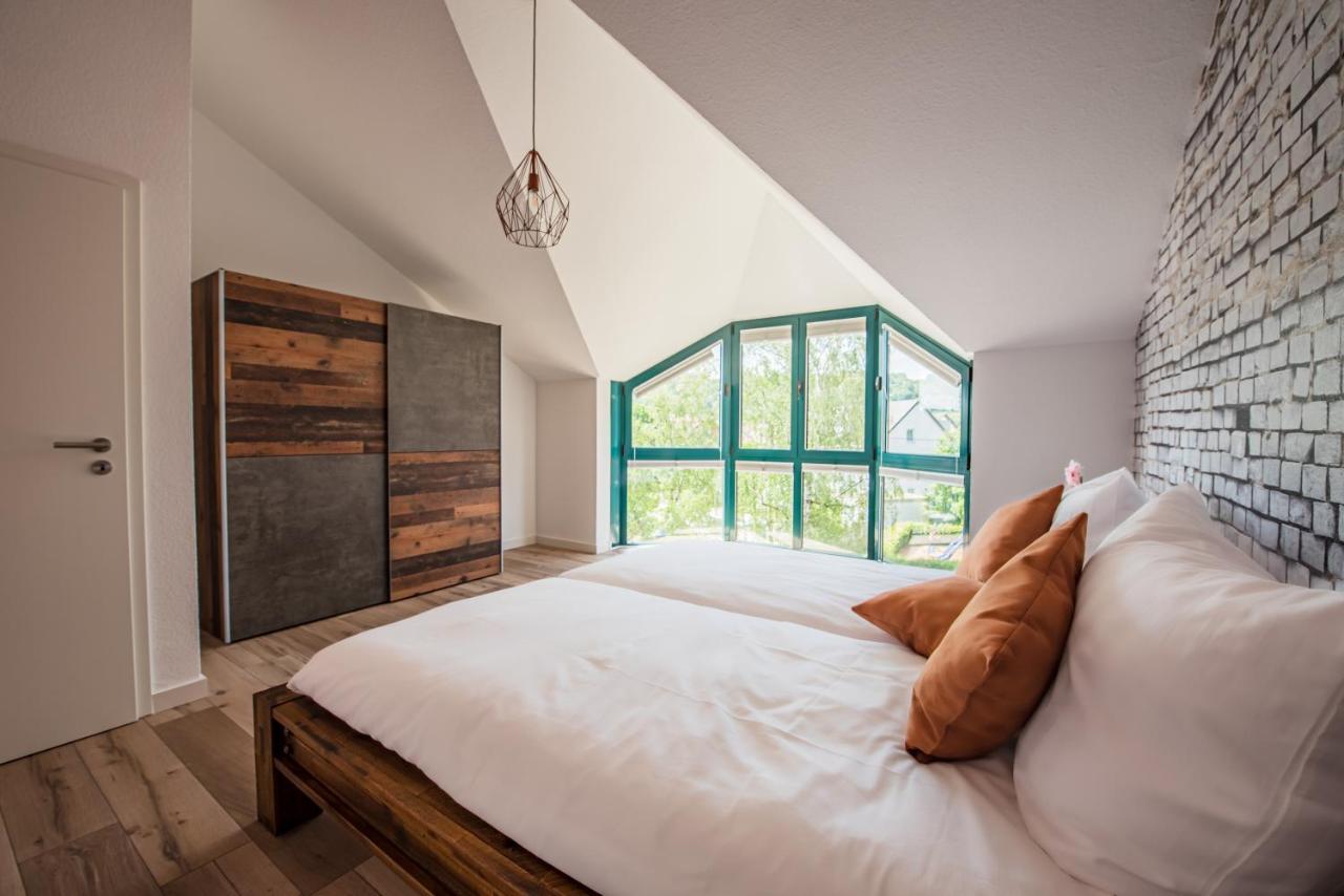 Industrie Stil Apartment Unweit Vom See Losheim Ngoại thất bức ảnh