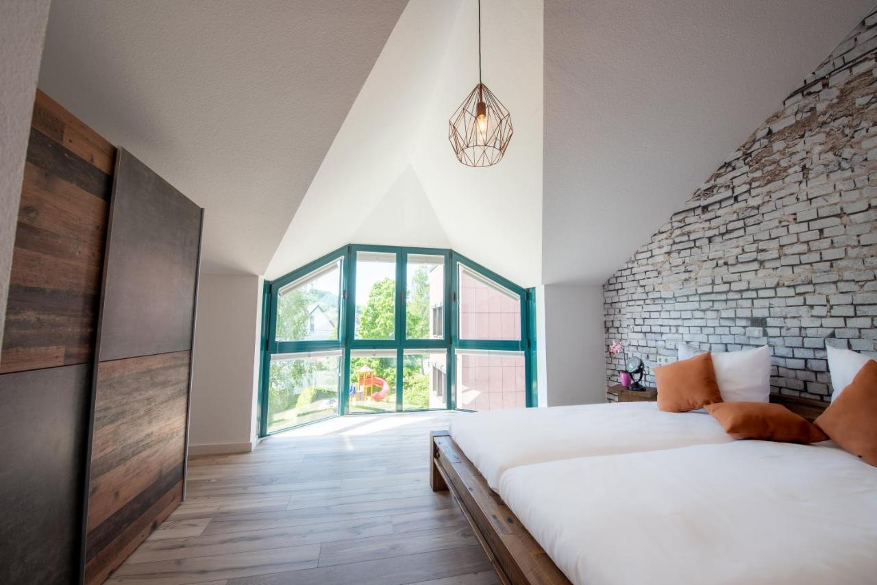 Industrie Stil Apartment Unweit Vom See Losheim Ngoại thất bức ảnh